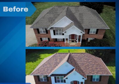 Roof Transformation Before and After Images - Escalde Roofing